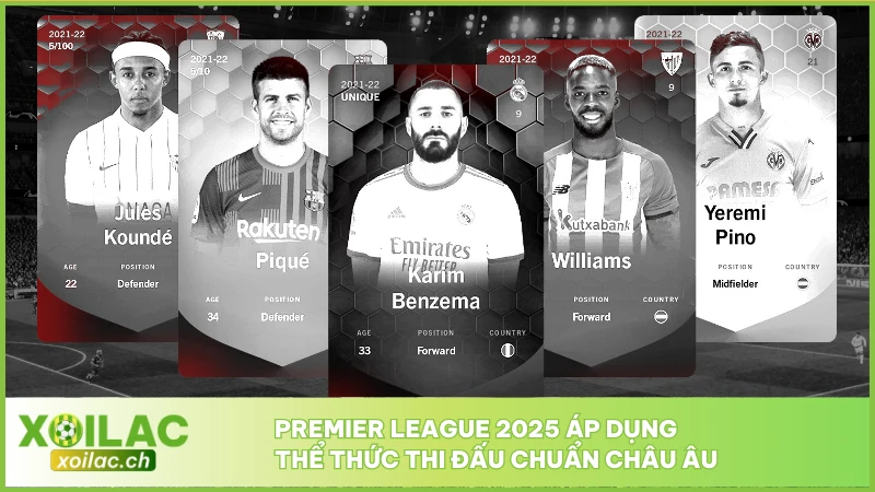 Giải Ngoại Hạng Anh - Mùa Giải Hấp Dẫn Top Đầu Châu Âu 4 Premier League 2025 áp dụng thể thức thi đấu chuẩn châu Âu